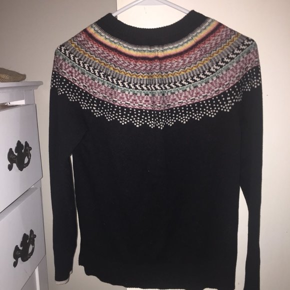 Knit Patterned Fall/Winter Sweater - Picture 2 of 2